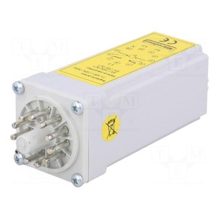 Module: voltage monitoring relay | 11pin socket | SPDT | 250VAC/8A