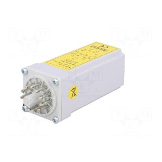 Module: voltage monitoring relay | 11pin socket | SPDT | 250VAC/8A
