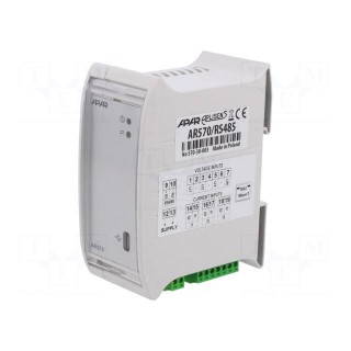 Module: voltage monitoring relay | 18÷265VAC | 22÷350VDC | IP20