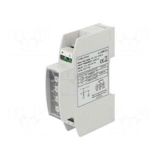 Module: voltage monitoring relay | 220÷254VAC | NC | 250VAC/5A | IP20