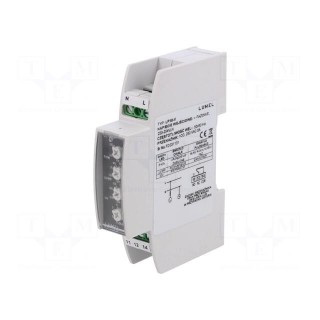 Module: voltage monitoring relay | 220÷254VAC | NO | 250VAC/5A | IP20