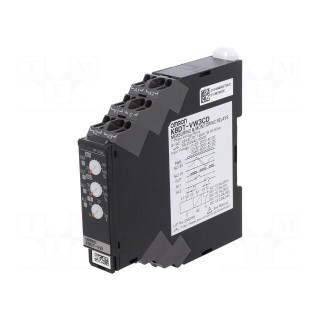 Module: voltage monitoring relay | 24VAC | 24VDC | SPDT | 250VAC/5A