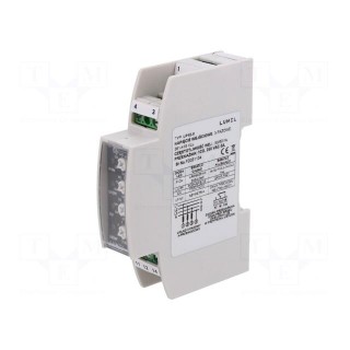 Module: voltage monitoring relay | 381÷415VAC | NO | 250VAC/5A | IP20