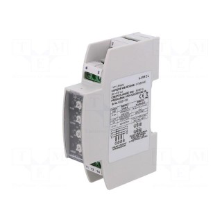 Module: voltage monitoring relay | 381÷415VAC | NO | 250VAC/5A | IP20