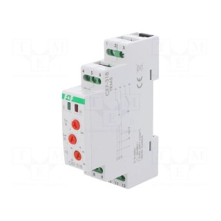 Module: voltage monitoring relay | for DIN rail mounting | DPDT