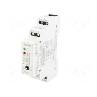 Module: voltage monitoring relay | DIN | SPST-NO | OUT 1: 250VAC/5A