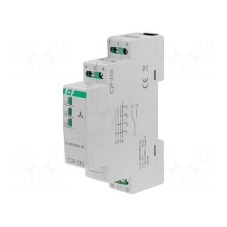 Module: voltage monitoring relay | for DIN rail mounting | SPDT