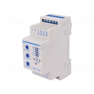 Module: voltage monitoring relay | DIN | SPDT | 0÷600s | 35x93x65mm