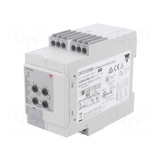 Module: voltage monitoring relay | for DIN rail mounting | IP20