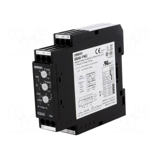 Module: voltage monitoring relay | undervoltage,overvoltage | DIN