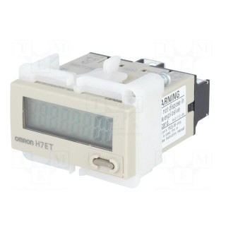 Counter: electronical | with access lock | LCD | working time