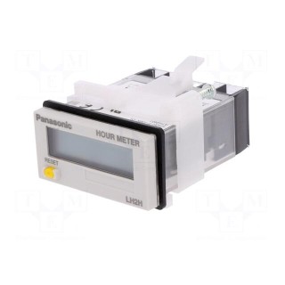 Counter: electronical | working time | LCD | Body dim: 24x48x59.4mm