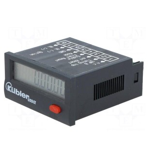 Counter: electronical | LCD | working time | Body dim: 48x24x48mm