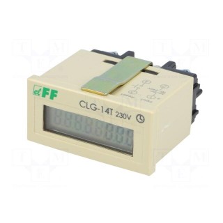 Counter: electronical | working time | LCD | Range: 0÷999999,59h