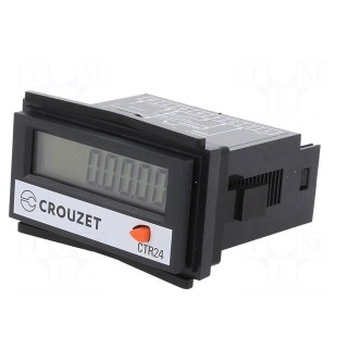 Counter: electronical | working time | LCD | Range: 99999,99h | CTR24