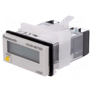 Counter: electronical | working time | LCD | Body dim: 24x48x59.4mm