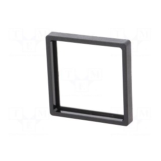 Front frame | Mounting: snap-fastener | LCP | 55x55mm