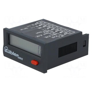 Counter: electronical | LCD | pulses | 99999999 | IP65