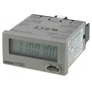 Counter: electronical | LCD,with a backlit | pulses | 99999999 | IP66