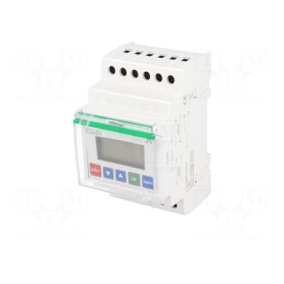 Counter: electronical | LCD | pulses | 99999999 | SPDT | 250VAC/8A | IP20