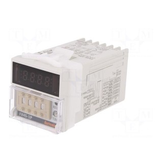 Counter: electronical | LED | pulses | 9999 | SPDT | OUT 1: 250VAC/3A