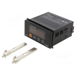 Counter: electronical | LED | pulses/speed/time | 100÷240VAC