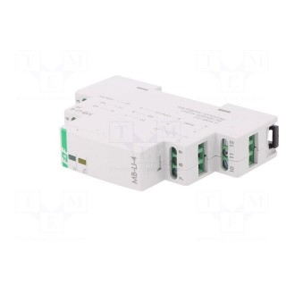 Counter: electronical | pulses | RS485 MODBUS RTU | IP20 | 18x65x90mm