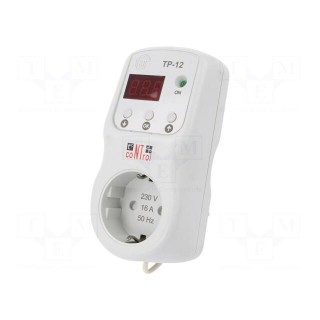 Module: regulator | digital | temperature | Temp: -10÷45°C | IP30 | 16A