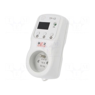 Module: regulator | digital | temperature | Temp: -10÷45°C | IP30 | 16A