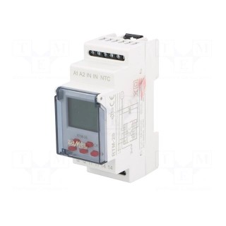 Module: regulator | NTC | temperature | Out: SPDT,relay | DIN | 5÷60°C