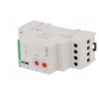 Module: regulator | temperature | NO/NC | DIN | 250VAC/16A | 30÷60°C