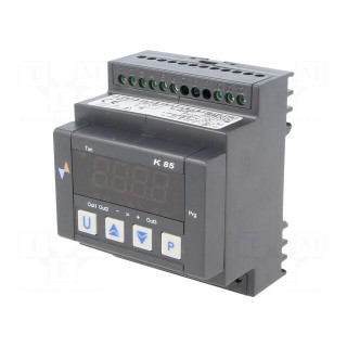 Module: regulator | temperature | SPDT | OUT 2: SPDT | DIN | 250VAC/8A