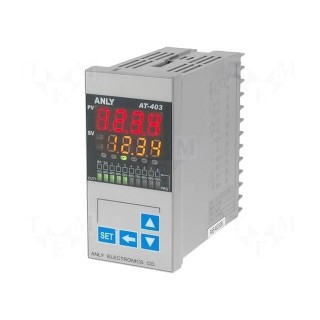Module: regulator | temperature | SPST-NO | OUT 2: 4÷20mA | on panel
