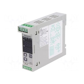 Module: regulator | temperature | SPST-NO | OUT 2: OC | on panel | 24VAC