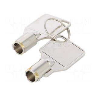 Safety switch accessories: keys to lock | Series: XCS