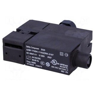 Safety switch: bolting | AZM 170 | NC x3 + NO | IP67 | plastic | black