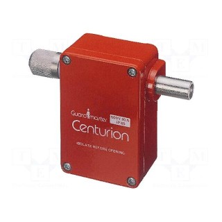 Safety switch: bolting | CENTURION | NC x2 | IP65 | red | -25÷80°C