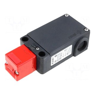 Safety switch: bolting | FS | NC x2 | Features: no key,power to lock