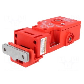 Safety switch: bolting | SPARTAN | NC x2 | IP67 | metal | red | 250VAC/2A