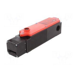 Safety switch: bolting | XCSLE | NC x2 + NO | IP66 | plastic | red