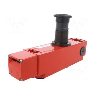 Safety switch: bolting | XCSLF | NC x2 + NO | IP66 | metal | red | 24VDC