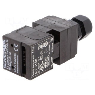 Safety switch: key operated | AZ 17 | NC + NO | IP67 | plastic | black