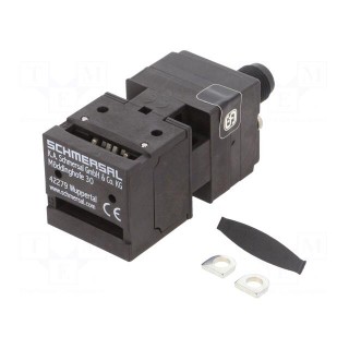 Safety switch: key operated | AZ 17 | NC + NO | IP67 | plastic | black