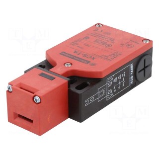 Safety switch: key operated | Series: XCSTA | Contacts: NC + NO x2
