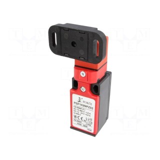 Safety switch: key operated | PSP | NC x2 | IP65 | plastic | black,red