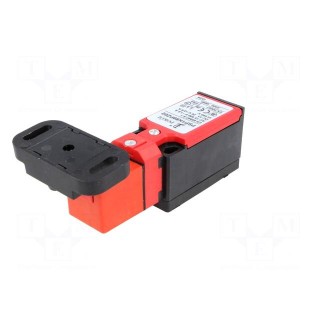 Safety switch: key operated | PSP | NC x2 | IP65 | plastic | black,red