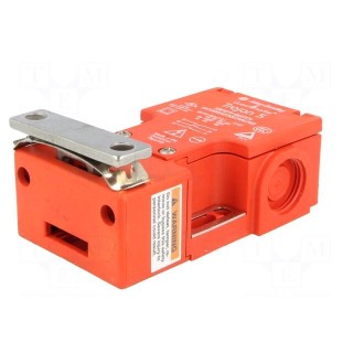 Safety switch: key operated | TROJAN5 | NC x2 | IP67 | PBT | red