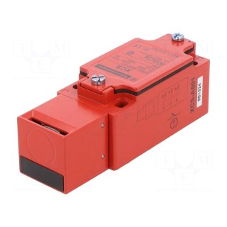 Safety switch: key operated | XCSA | NC + NO x2 | IP67 | metal | red