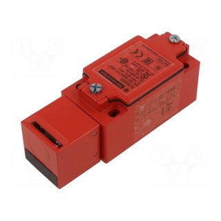 Safety switch: key operated | XCSA | NC + NO x2 | IP67 | metal | red