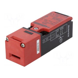 Safety switch: key operated | Series: XCSPA | Contacts: NC x2 | IP67